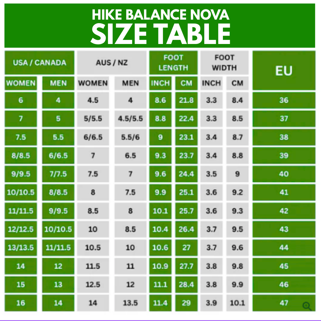 Hike Balance NOVA - Healthy & non-slip barefoot shoes (Unisex)