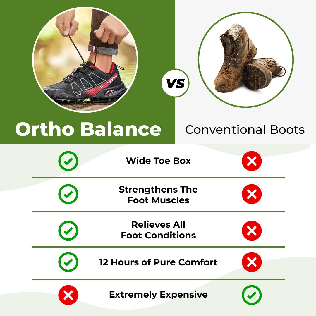 Hike Balance - Healthy All-Day Comfort Walking Shoes